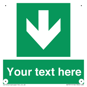 Custom Safe Condition Down arrow